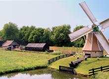 In the Netherlands, windmills helped reclaim land from the sea. Photo by Cameron Hewitt.