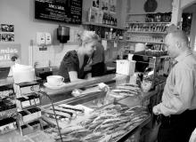 English office workers and savvy travelers get tasty sandwiches at delis. Photo: Steves