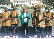 Mary Gibson with the Zamanani Brothers — South Africa