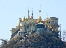 Taung Kalat Buddhist monastery