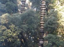 Gateway, a 75-foot-high monument in New Zealand