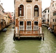 That first step is a doozy when you live in a home surrounded by water — Venice, Italy. Photo: ©Adrian Wojcik/123rf