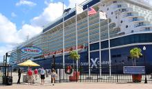 The Celebrity Equinox docked in St. Thomas, US Virgin Islands. Photos by Wanda Bahde