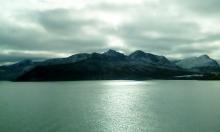 Greenland landscape.