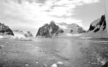 A view of the Gerlache Straits.