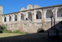 Patio and residence of Alta Gracia estancia, near Córdoba, Argentina. Photos by Julie Skurdenis