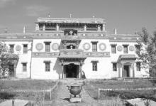 The main temple at Erdene Zuu.