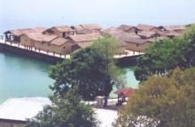 Bay of Bones archaeological site on Lake Ohrid, Macedonia