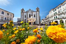 Évora’s main square. Photo by Dominic Arizona Bonuccelli