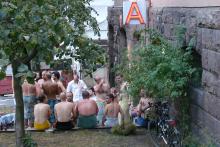 A rustic sauna in a workaday Helsinki neighborhood. Photo by Rick Steves