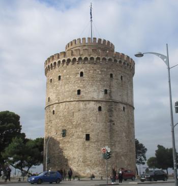 The White Tower of Thessaloniki.