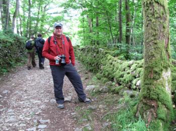 Scott Graham on a hike out of Keswick, England. Photo by Sandy Graham