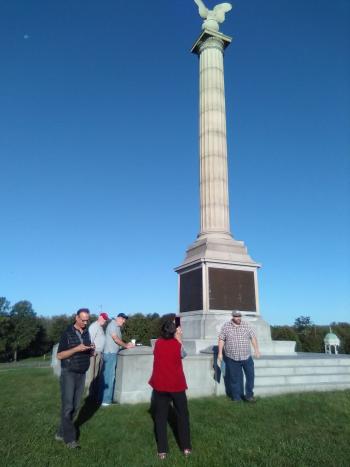New York State Monument at Antietam National Battlefield (Sharpsburg, Maryland).