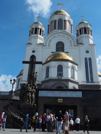 The Church on the Blood in Yekaterinburg.