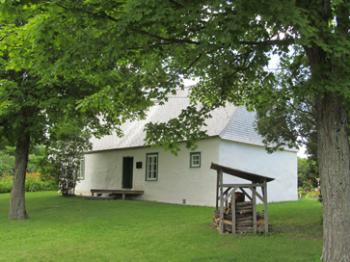 Maison Drouin, one of the island’s oldest homes.