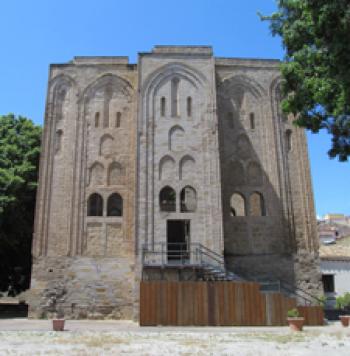 The Norman-era palace La Cuba in Palermo.