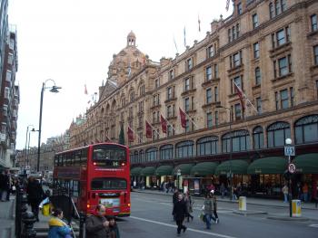 London’s many attractions — such as its famous Harrods department store — make it a great winter destination for sightseeing and shopping. Photo by Lauren Mills