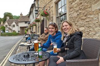 Village pubs provide fuel (and memories) for hikers. Photo by Dominic Arizona Bonuccelli