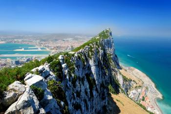 Aerial view of the Rock of Gibraltar. Photo by Dreamstime/TNS