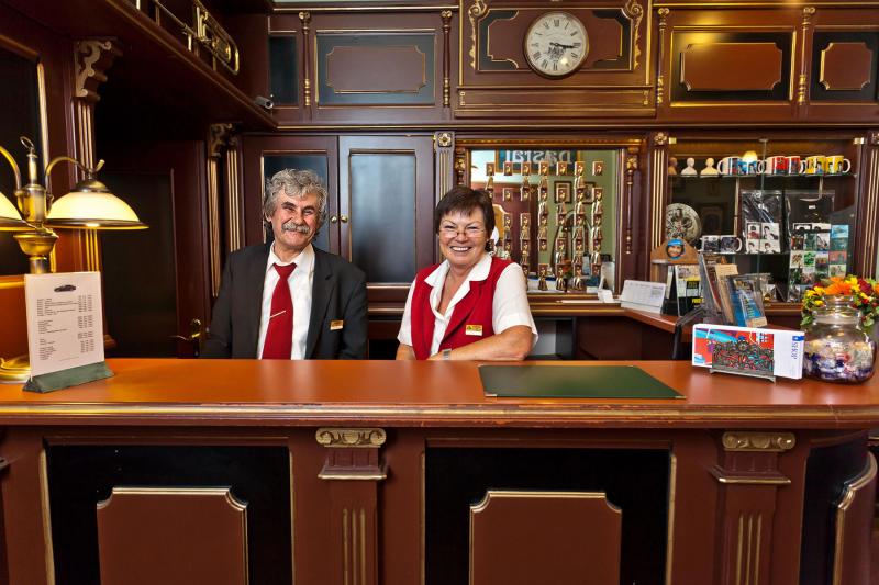 Do your research on the big aggregator sites, but then book directly with a family-run hotel — like this one in Prague — for a glimpse into the local culture. Photos by Dominic Arizona Bonuccelli